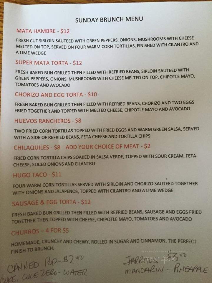 Casa12doce - Sherwood Park, AB menu_pic