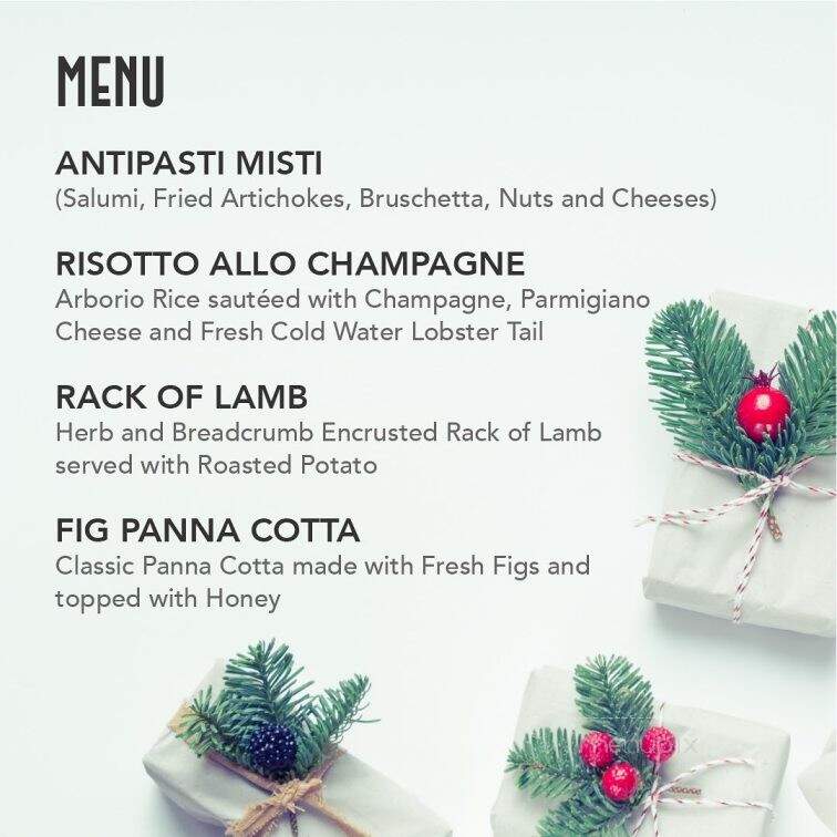 160 Main - Northville, MI menu_pic