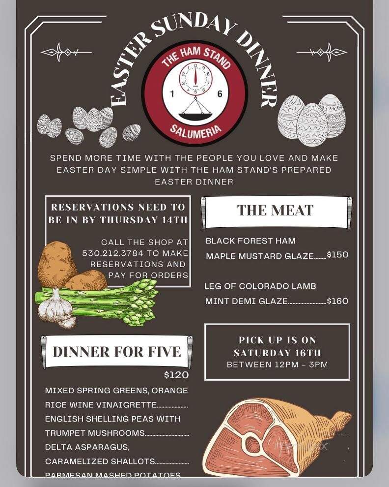 The Ham Stand - Nevada City, CA menu_pic