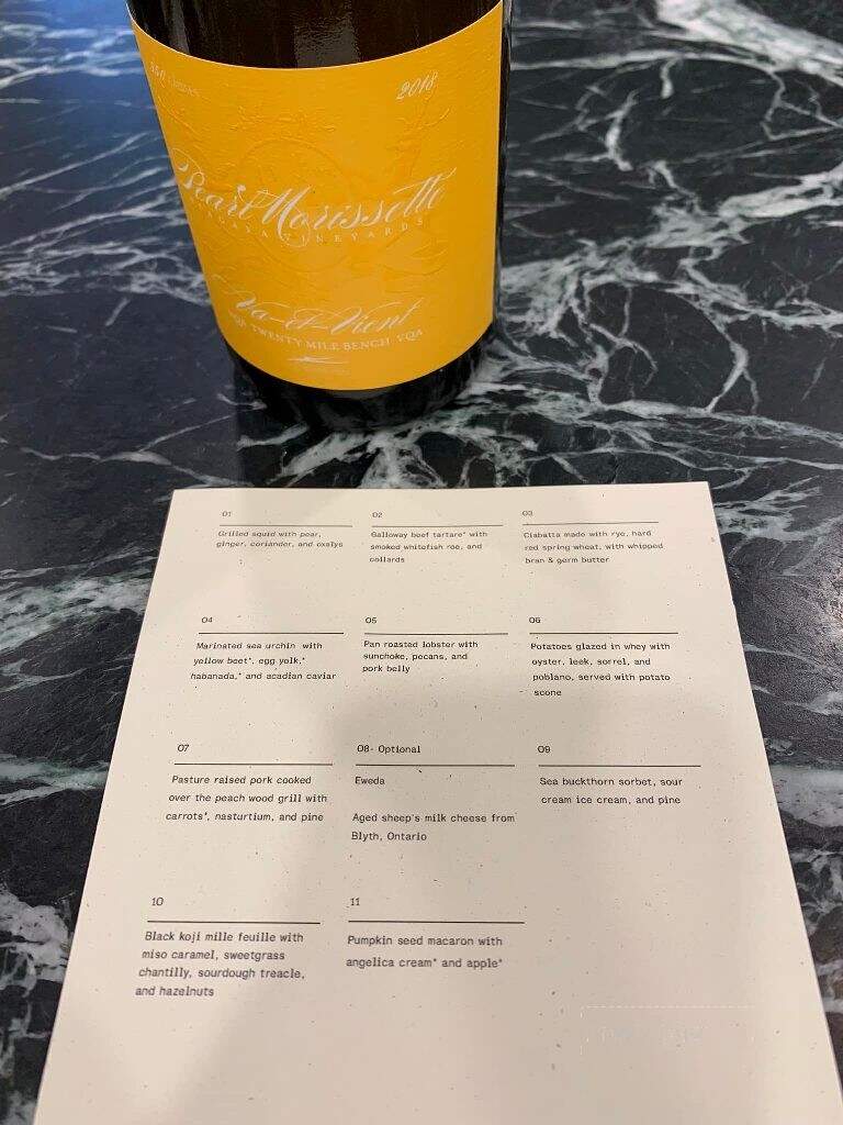 Pearl-Morissette - Lincoln, ON menu_pic