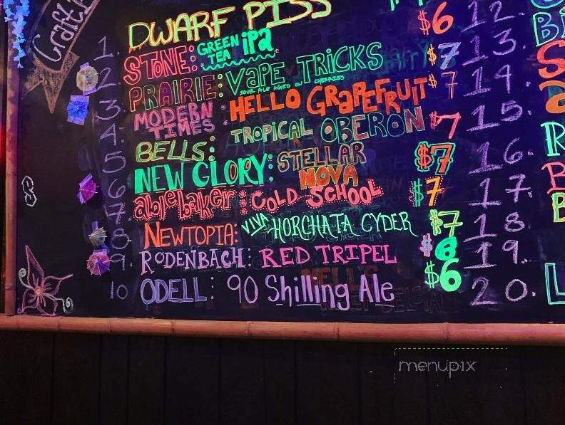 Red Dwarf - Las Vegas, NV menu_pic