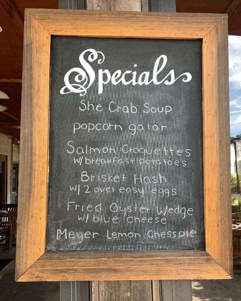 Rustic Table - Pawleys Island, SC menu_pic
