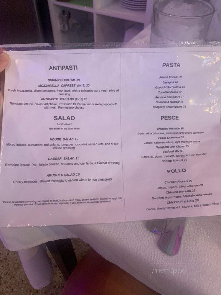 Giuseppe's Cafe' - Boca Raton, FL menu_pic
