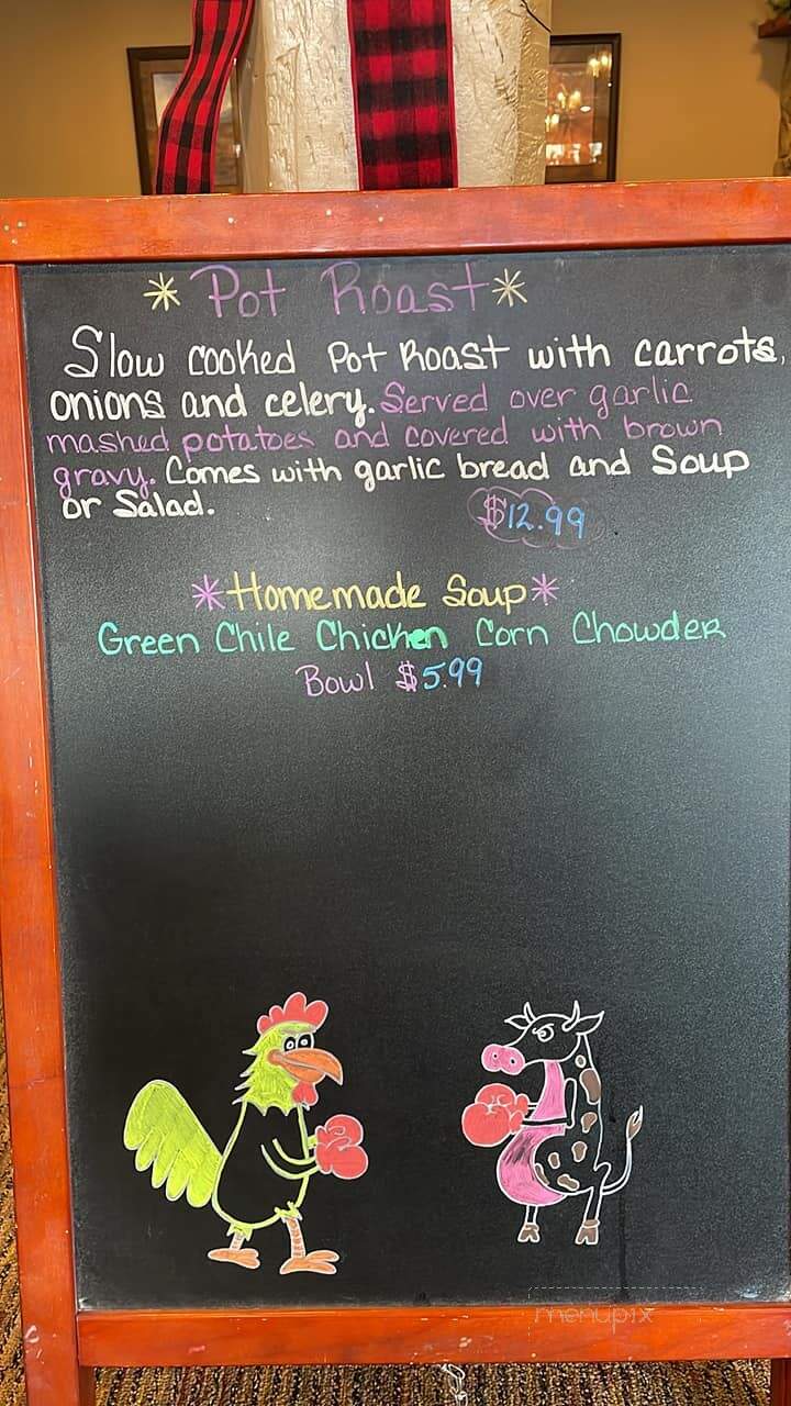 Mayhill Cafe Hotel - Mayhill, NM menu_pic