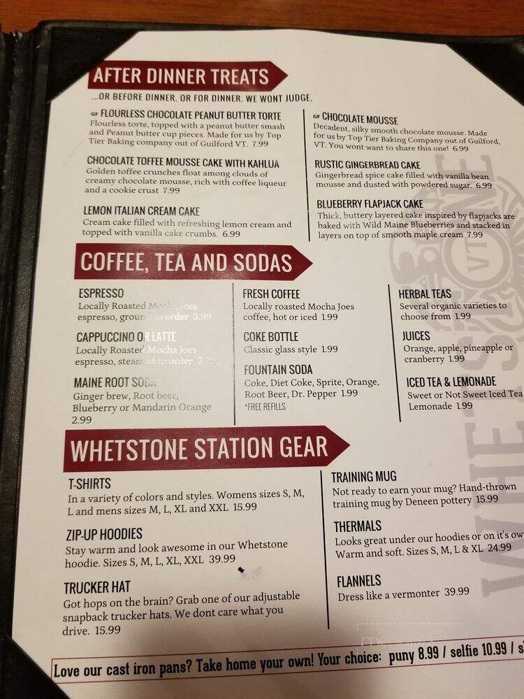 Whetstone Station Restaurant and Brewery - Brattleboro, VT