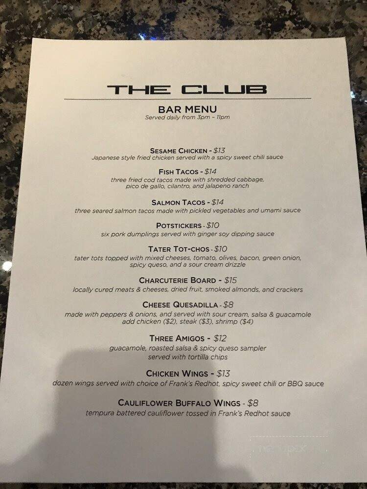 Lakeview Restaurant - Salt Lake City, UT menu_pic