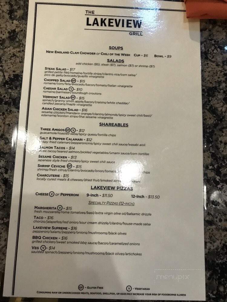 Lakeview Restaurant - Salt Lake City, UT menu_pic