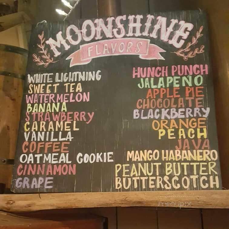 Bootleggers Inn - Nashville, TN menu_pic