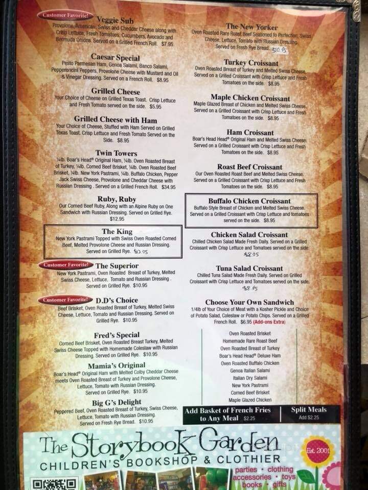 New York Deli - Brownsville, TX menu_pic