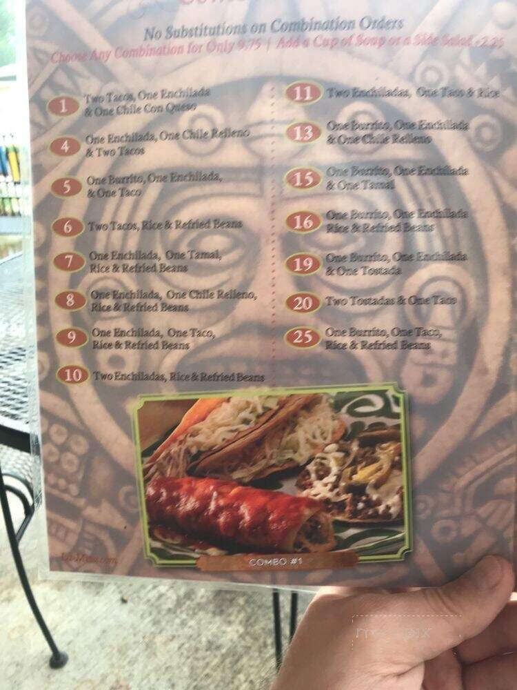 La Mesa Mexican Restaurant - Lansing, KS menu_pic