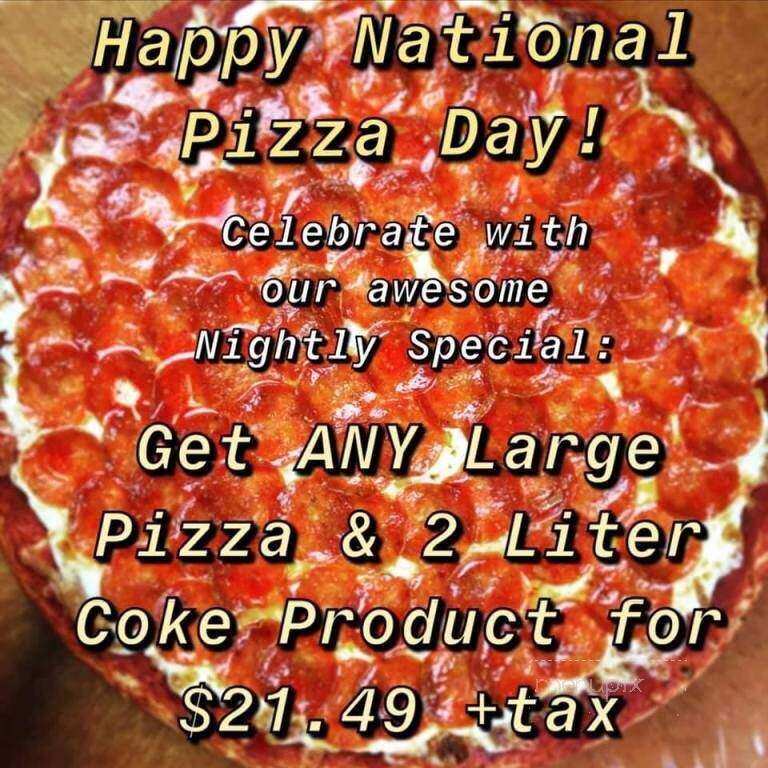 Happy Joe's Pizza & Ice Cream - Crookston, MN menu_pic