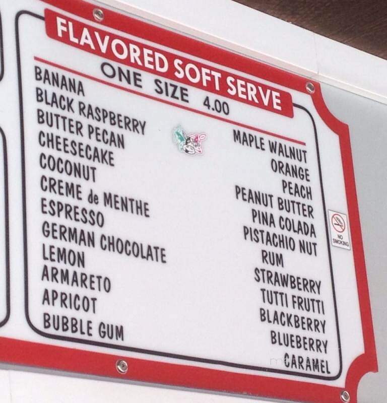 Moo's Place Homemade Ice Cream - Derry, NH menu_pic