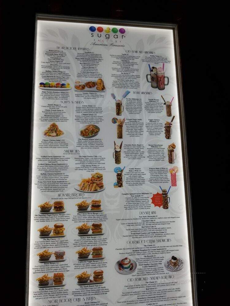 Satisfaction Buffet at Hard Rock Casino - Biloxi, MS menu_pic