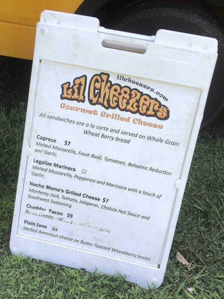 Lil Cheezers - Food Truck - Louisville, KY menu_pic