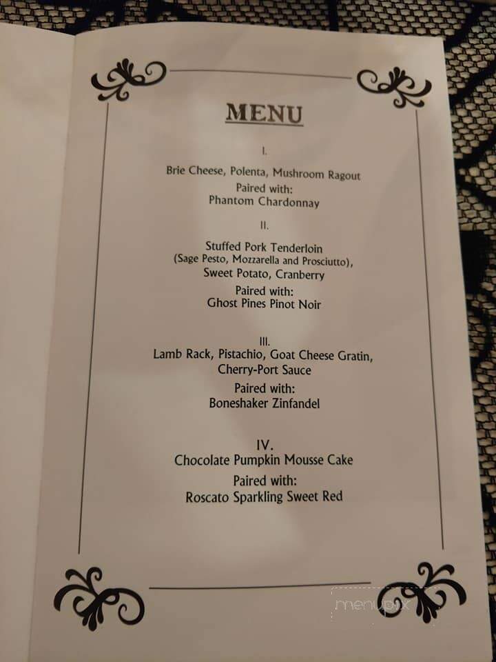 Springbrook Inn - Prudenville, MI menu_pic