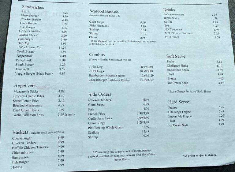 Dutch Treat Dairy Foods - Wilton, ME menu_pic