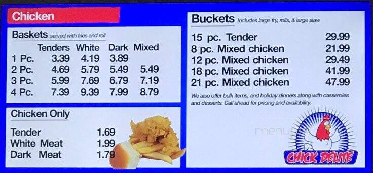 Chick Delite - West Point, GA menu_pic