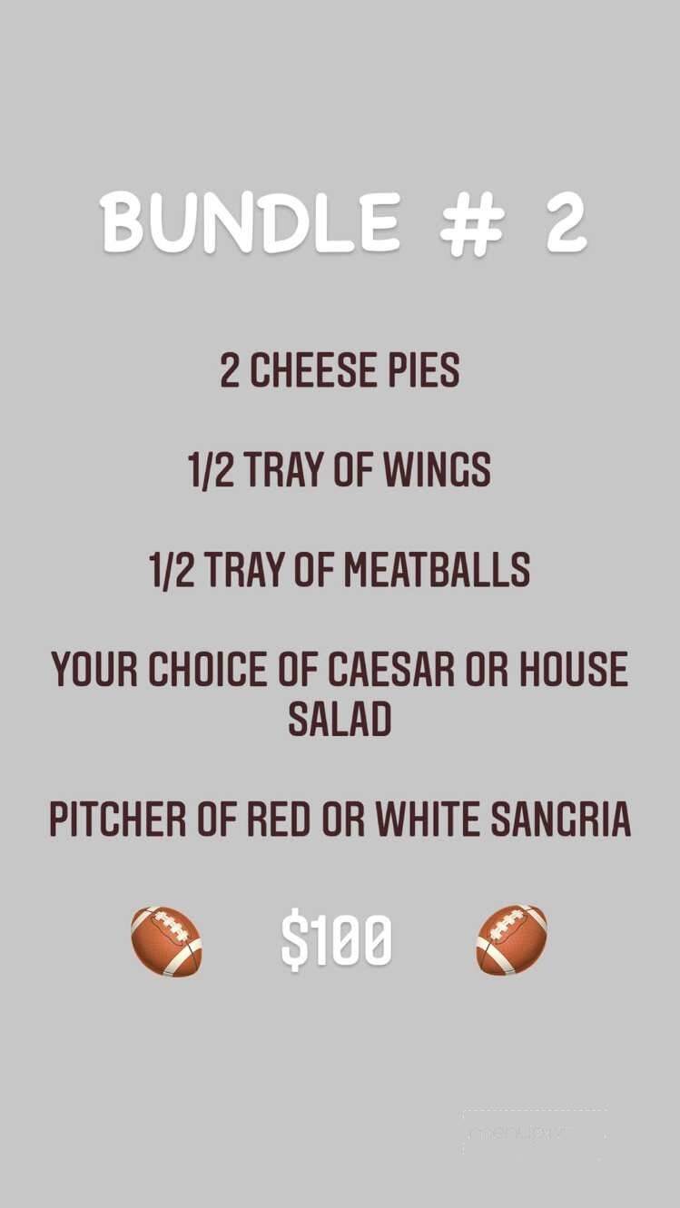 Lombardi's Bar & Restaurant - Cedar Grove, NJ menu_pic