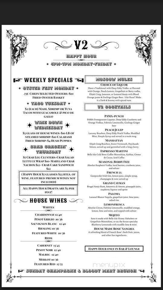 Village Square Restaurant - Winchester, VA menu_pic
