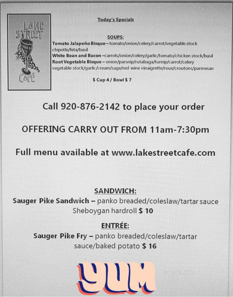 Lake Street Cafe - Elkhart Lake, WI