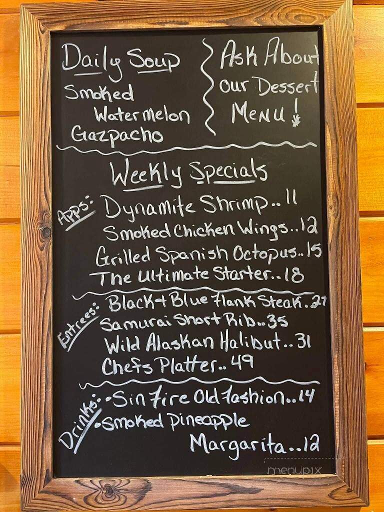 Oak and Barrel - Monticello, IN menu_pic