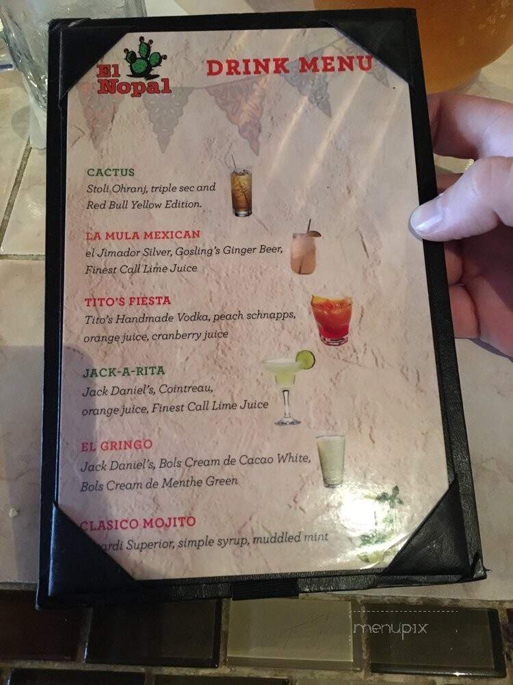 El Nopal - Mount Washington, KY menu_pic