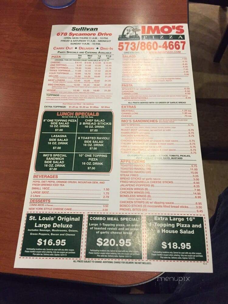 Imo's Pizza - Sullivan, MO