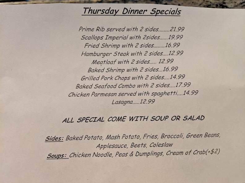 Pizza Palace - Milford, DE menu_pic