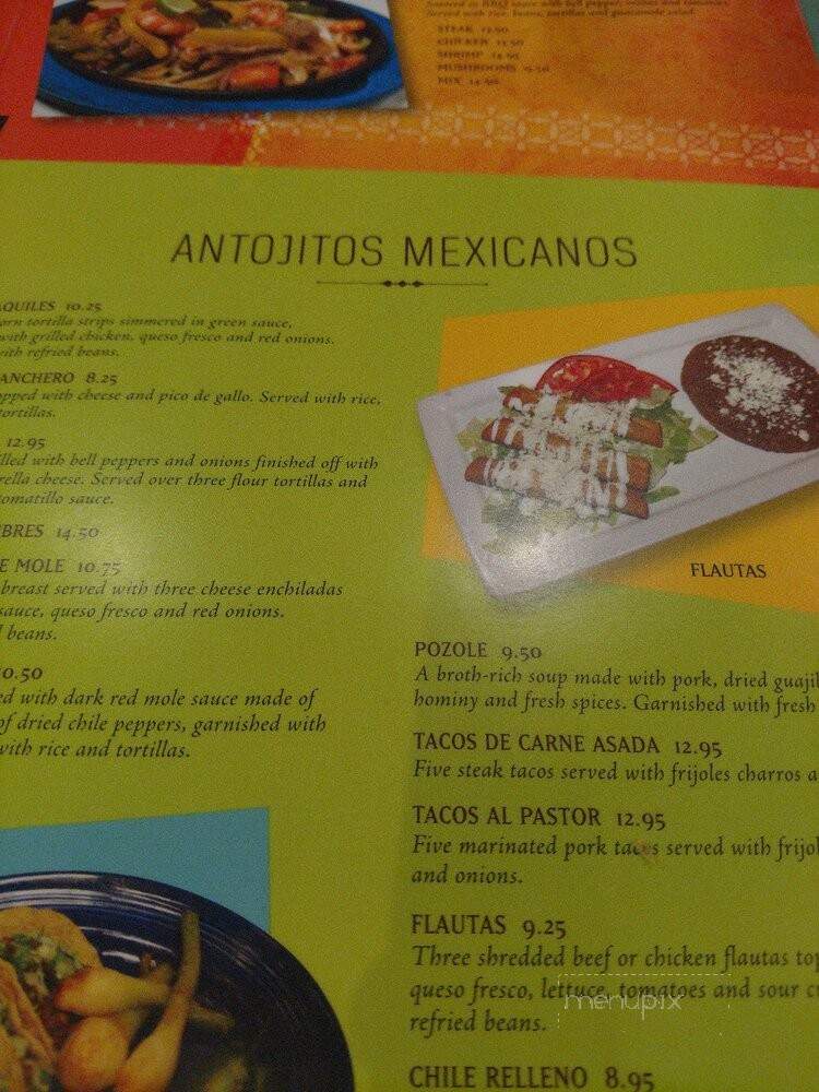 Hacienda San Miguel's - Theodore, AL menu_pic