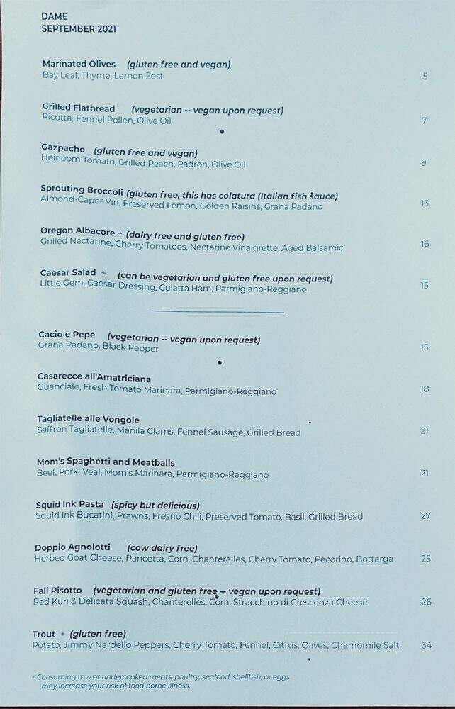Dame - Portland, OR menu_pic