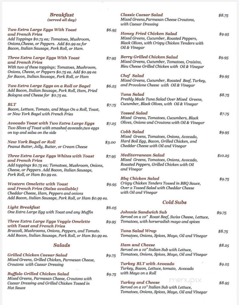 Momma's Place - Rock Hill, SC menu_pic
