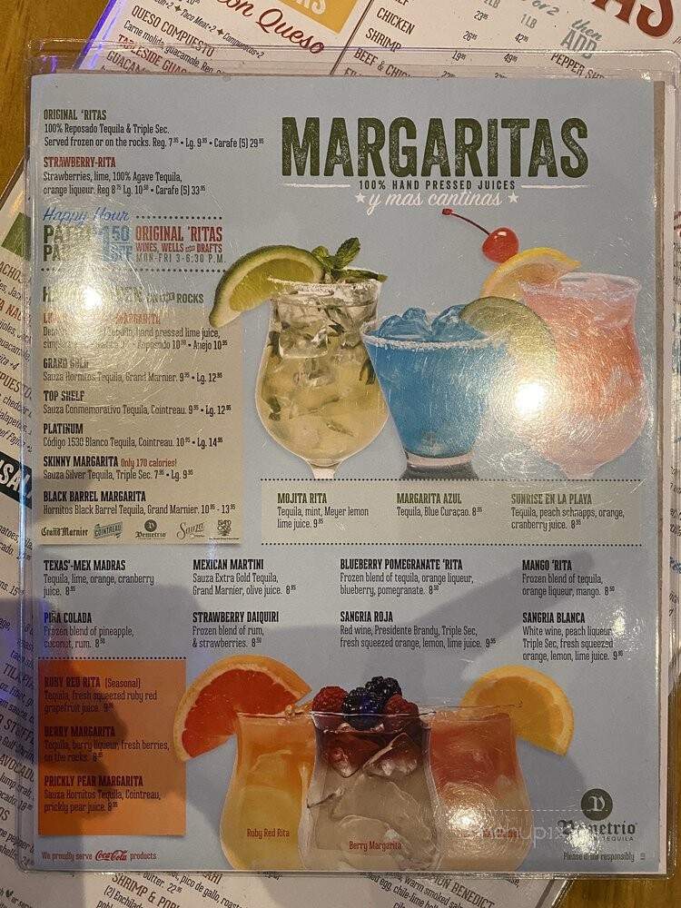 Lupe Tortilla - Allen, TX menu_pic