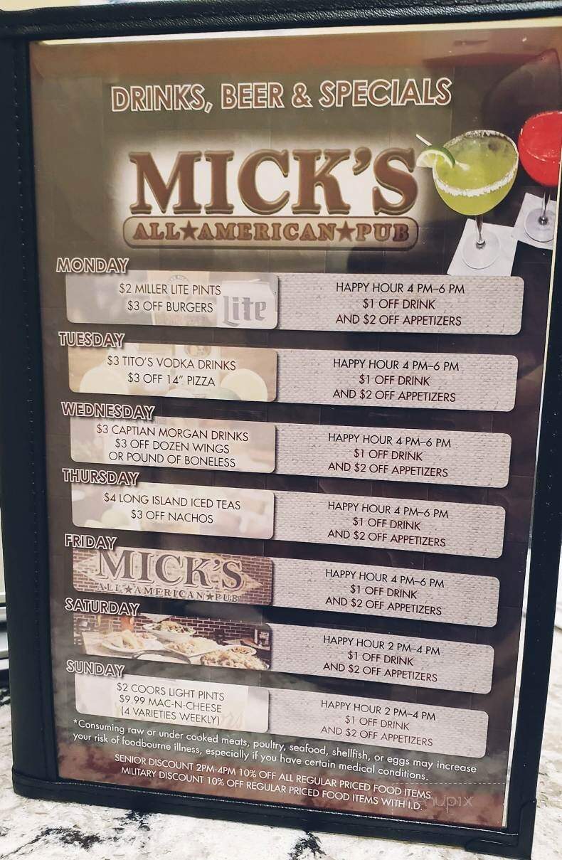 Mick's All American Pub - Lebanon, PA