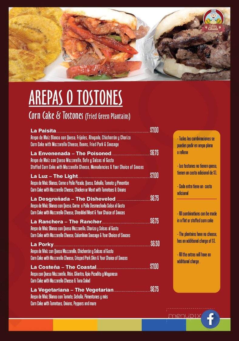 Delicias De La Abuela - Port St Lucie, FL menu_pic