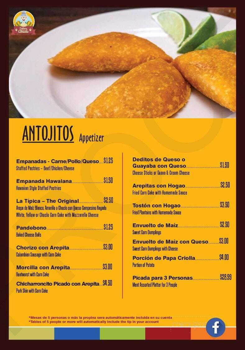 Delicias De La Abuela - Port St Lucie, FL menu_pic