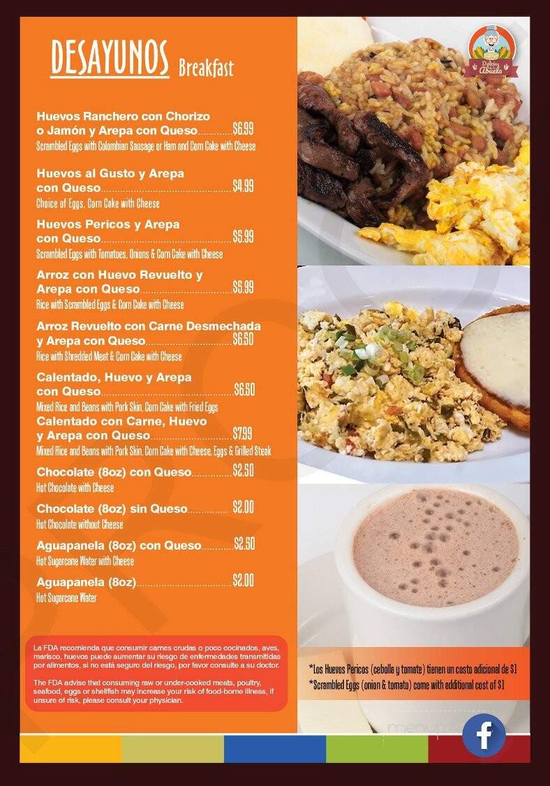 Delicias De La Abuela - Port St Lucie, FL menu_pic