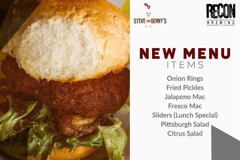 Recon Brewing at Hastings - Bridgeville, PA menu_pic