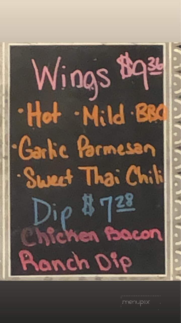Taylor's Oak Restaurant - Camden, NC menu_pic