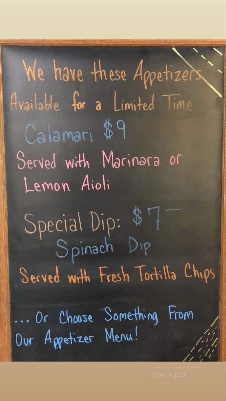 Taylor's Oak Restaurant - Camden, NC menu_pic