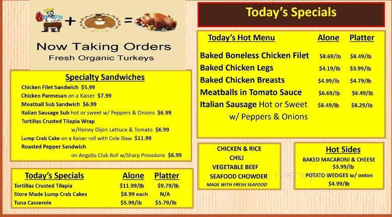 The WooHoo - Beach Haven, NJ menu_pic
