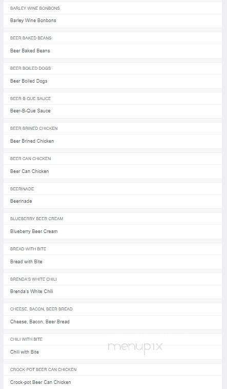 Horseheads Brewing - Horseheads, NY menu_pic