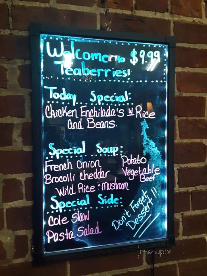 Tea Berries - Springfield, OH menu_pic