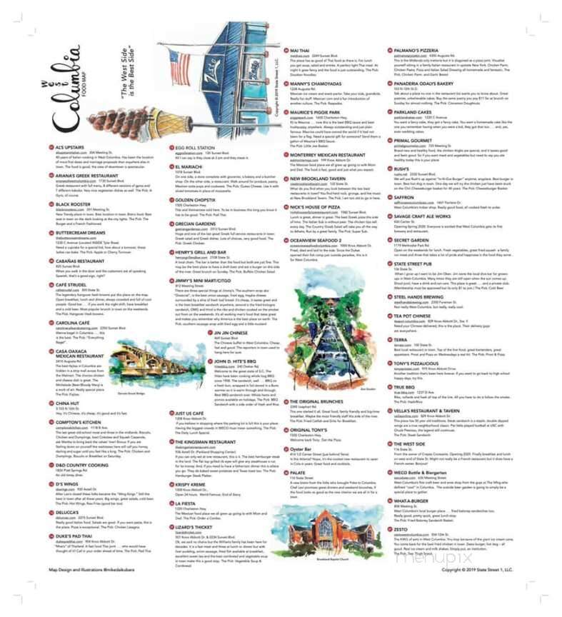 Oceanview Seafood II Restaurant - Cayce, SC menu_pic