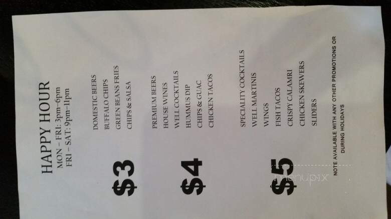 Tru Burger Co - Anthem, AZ menu_pic
