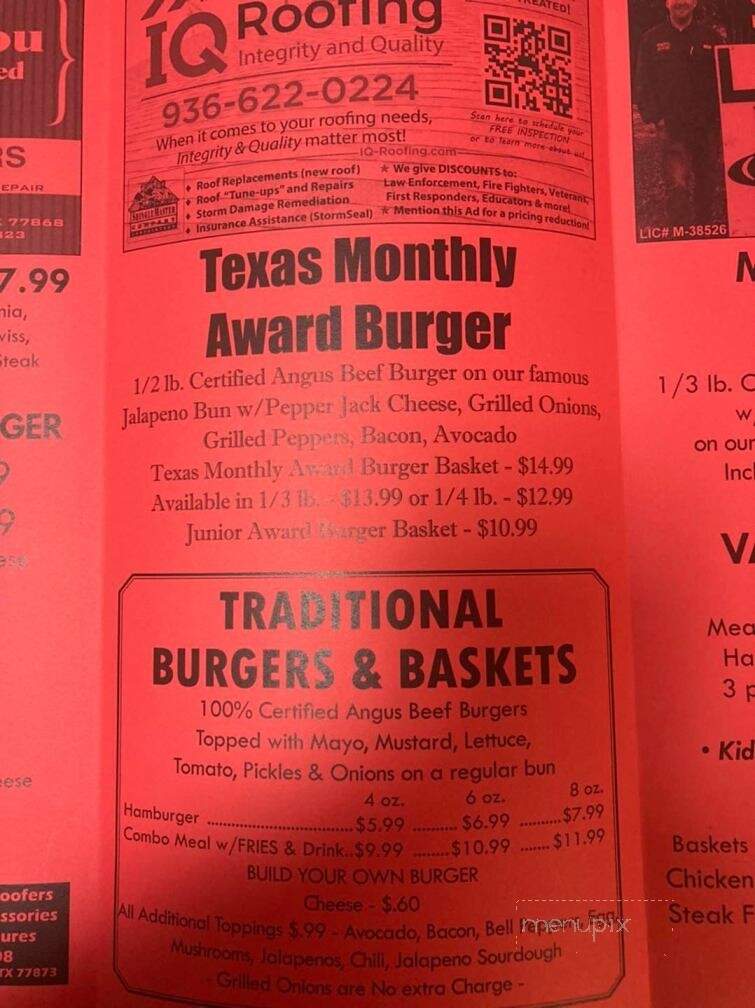 Burger Fresh - Montgomery, TX menu_pic
