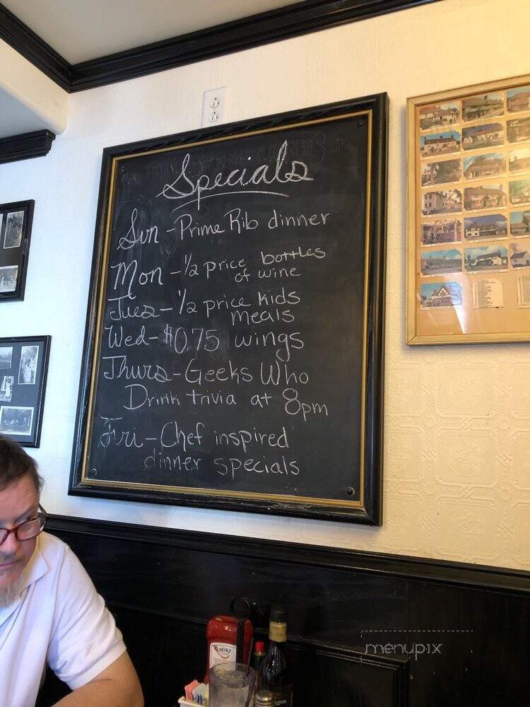 The Canyon's Crown Restaurant and Pub - Tucson, AZ menu_pic