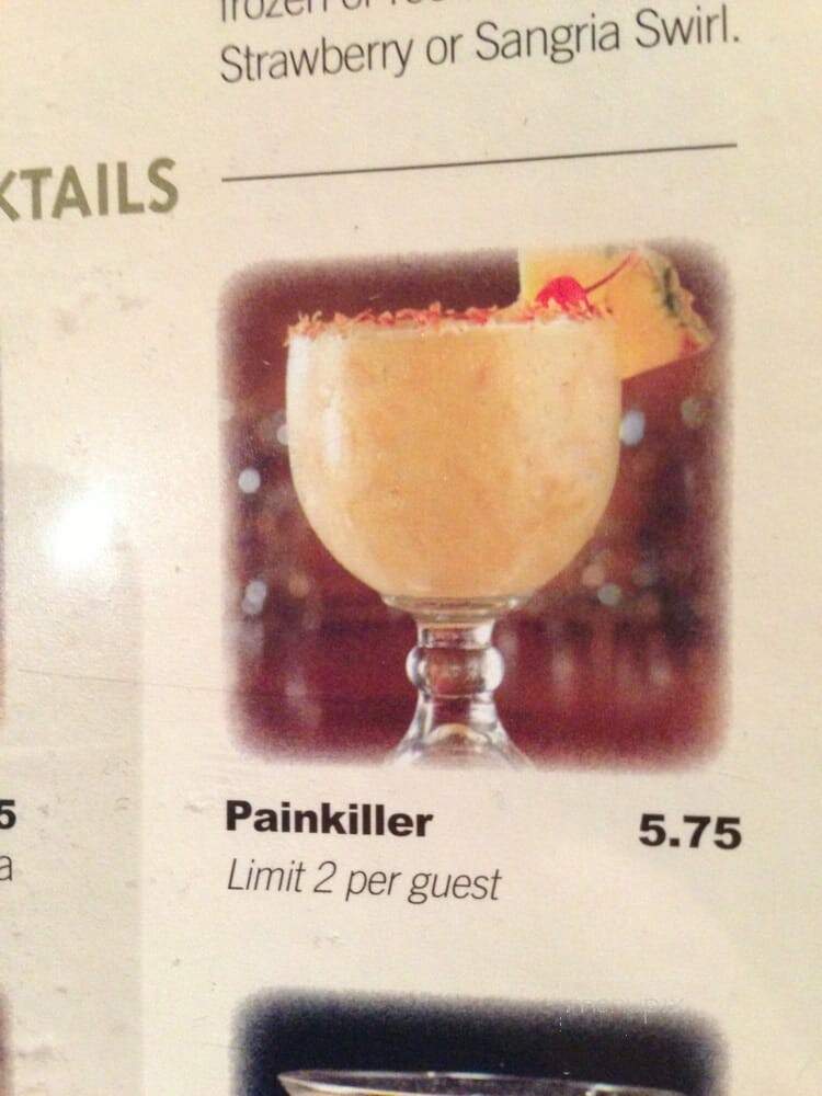 Cheddar's - Valdosta, GA menu_pic