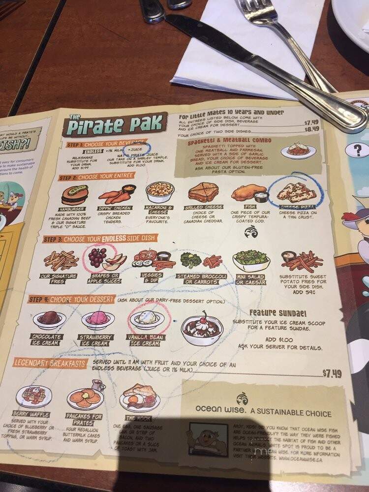 White Spot Restaurant - Squamish, BC menu_pic