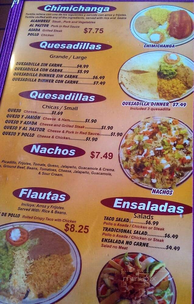 Los Compadres Taqueria - Mount Prospect, IL menu_pic
