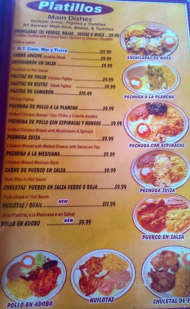 Los Compadres Taqueria - Mount Prospect, IL menu_pic
